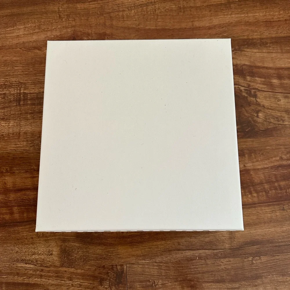 Authentic Dior gold and white box and bag